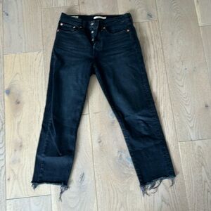 Levi’s Women’s Wedgie Jeans size 27 Faded Black